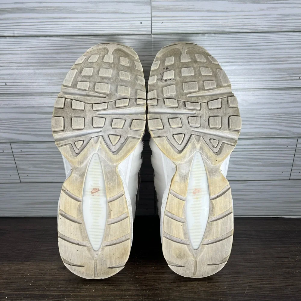 Nike Air‎ Max 95 LE GS Kids White Shoes - Youth 7Y - Women’s 8.5